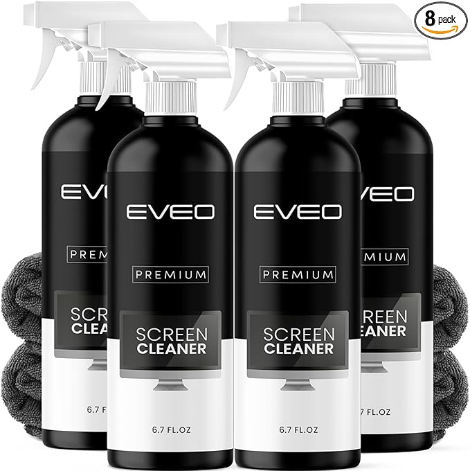 EVEO® Screen Cleaner Spray Kit TV Screen Cleaner by EVEO