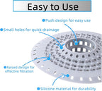 Grey Drain Hair Catcher Shower Drain Cover Hair Catcher Bathtub Drain Hair - Image 3