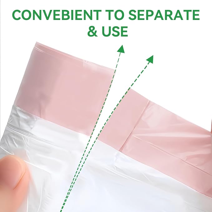 13 Gallon Trash Bags Drawstring, Garbage Bags, 1.99Mil Thickness - Image 4