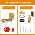 Bak Bo Windproof Door Stoppers 3 Pack Adjustable Bottom of Door Holder Indoor - Image 2