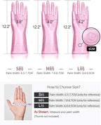 Alimat PluS 3 Pack Reusable Cleaning Gloves Latex Free, Dishwashing Gloves - Image 2