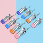 Clothes Pins with Removable Hook, 32 Pack Stainless Steel Colored Clothespins - Image 7