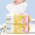 Disposable Face Towel 200 Cont, 7.9"X7.9"Clean Face Towelettes by POMPOMLIFE