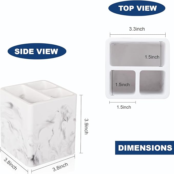 Diatomite Toothbrush Holders for Bathrooms, Electric Toothbrush and Toothpaste - Image 5