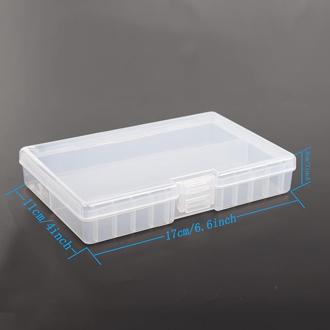 PNGKNYOCN Battery Storage Box, AA Batteries Portable Organizer Box Holds 48 AA - Image 4