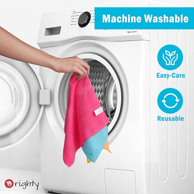 Orighty Microfiber Cleaning Cloth Pack of 120, Microfiber Towels - Image 8