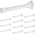 Ravinte Door Stoppers, 12 Pack White Spring Door Stops by Ravinte