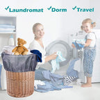 Heavy Duty Laundry Bag 2 Pack XL Nylon Laundry Bags - Image 5