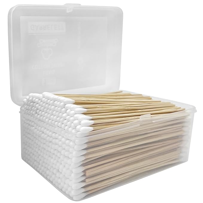 500 PCS Long Cotton Swabs with Wooden Handle - Image 9