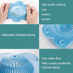 Hair Catcher Silicone Hair Stopper Shower Drain Covers - Image 3