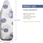 SheeChung Ironing Board Cover and Pad 15" x 49", Iron Board Cover - Image 2