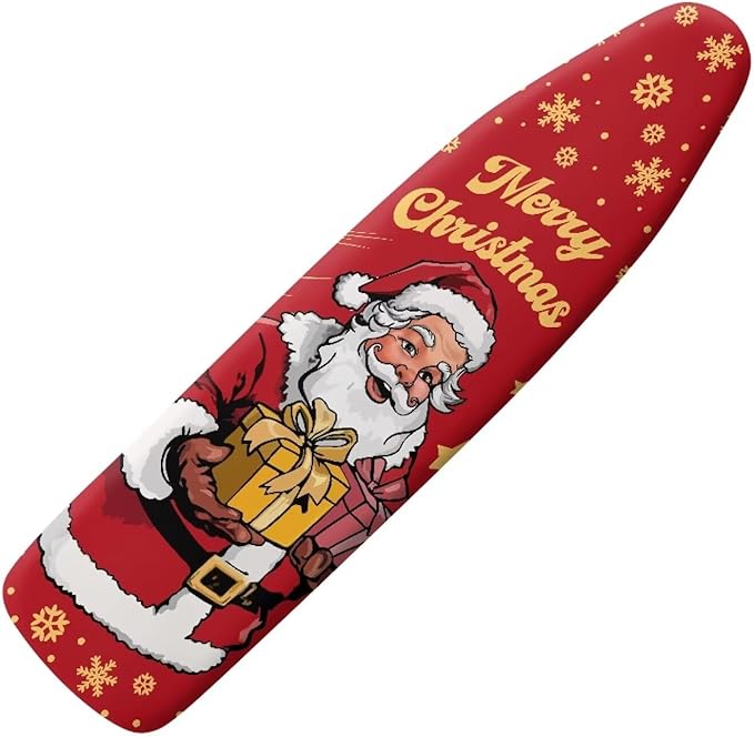 Christmas Santa Claus Ironing Board Cover and Pad Cover by Oamsistay