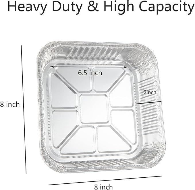20-Pack Disposable Aluminum Foil Tins - Image 2