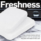 Casanero 6-Pack Silicone Scrubbing Sponges, Heavy-Duty, Non-Scratch | Reusable - Image 4