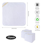SINLAND Microfiber Facial Cloths Fast Drying Washcloth 12inch x 12inch - Image 8