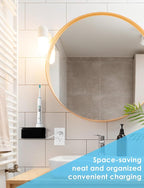 OAPRIRE Electric Toothbrush Holder Wall Mounted, Acrylic Electric Toothbrush - Image 2