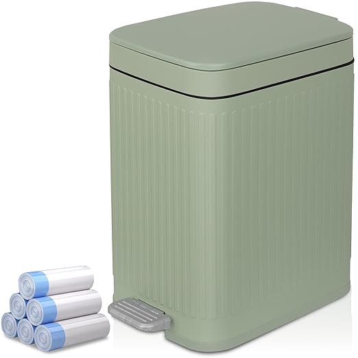 rejomiik Small Bathroom Trash Can by rejomiik