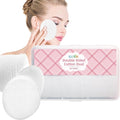 Large Oval Cotton Pads, Dual-Sided, Ultra-Soft Cotton Oval Pads by icotle