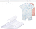 60 Pack White Baby Hangers 11.42 Inch by YeJieYJ