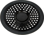 ShowerShroom Ultra Matte Black Hair Catcher, Stainless Steel Drain Protector - Image 2
