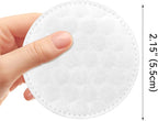 Premium Cotton Rounds for Face, Makeup Remover Pads, 100% Pure Cotton, Chemical - Image 2