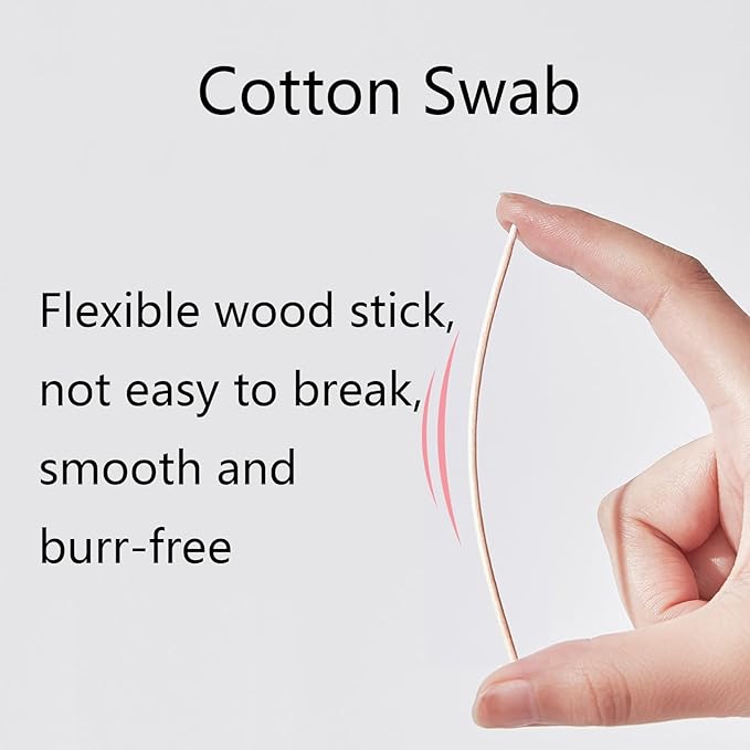 1600PCS Pointed Cotton Swabs 2.75 Inch Microblading Cotton Swab, Cotton Swabs - Image 3