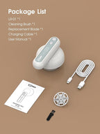 COPPA Lint Remover, LR-01 Remove Fuzz Lint USB-C Rechargeable 6 Blades & 3 - Image 7