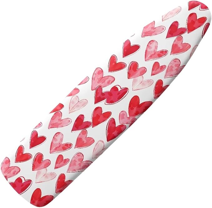 Sprowallow Heart Print Ironing Board Cover and Pad by Sprowallow