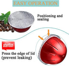 CAPMESSO Aluminum Foils Lids to Reuse Vertuoline Capsules Coffee Pods Compatible - Image 6