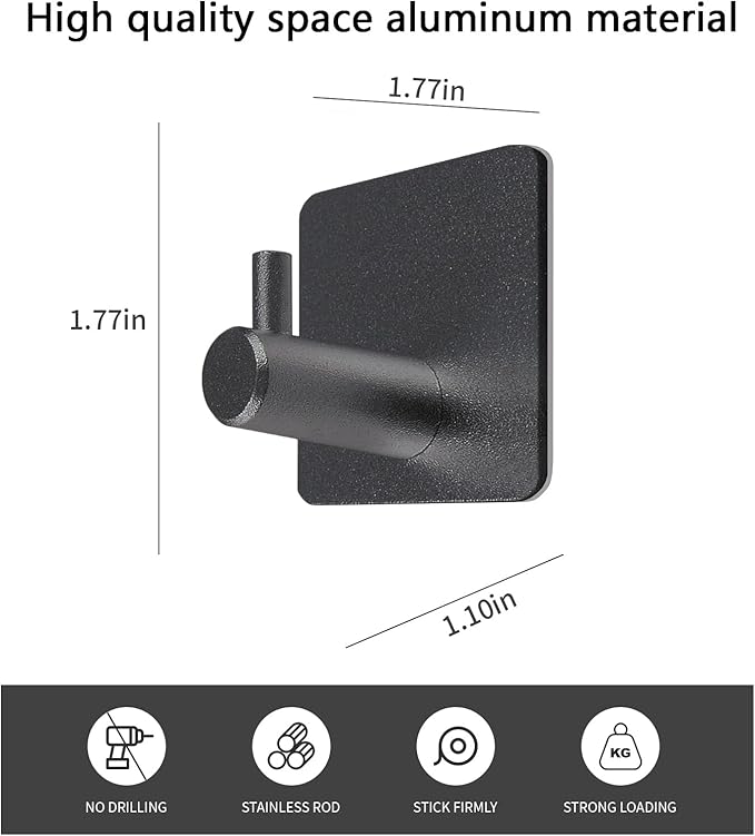 Paoli Heavy Duty Self Adhesive Hooks - Image 2