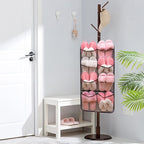 Dual Sided Hanging Closet Organizer Durable Socks Stocking Clothes Bra - Image 6