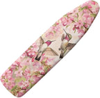 Plum Blossom Ironing Board Cover 15x54 Inch, Hummingbird Iron Board Cover by Hinthetall