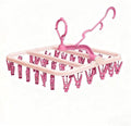 Sock Dryer with pegs for Washing line with 32 Clips and 360° Suitable for Socks by Unknown