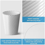 Bathroom Trash Can, 3 Pack 1.8 Gallons Small Trash Can - Image 4