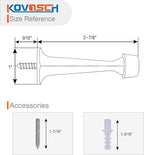 2 Pack Solid Rigid Door Stops - Image 3