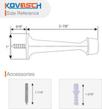 2 Pack Solid Rigid Door Stops - Image 3