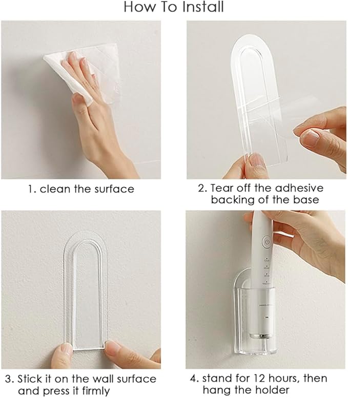 2PCS Electric Toothbrush Holders - Image 8
