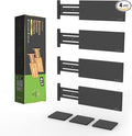 ANTOWIN 4 Pack Expandable Drawer Dividers, 4.7'' High, Extend from 12.2'' to by ANTOWIN