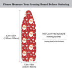 Cute Santa Claus Xmas Ironing Board Cover Cover Standard Size Soft Fabric - Image 5