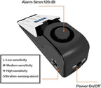 ZZRUI Upgraded 2 in 1 Portable Door Stopper Floor Wedge Security Alarm Loud - Image 4