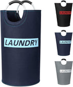 ZERO JET LAG 82L Large Laundry Basket Collapsible Fabric Hamper Tall Foldable by ZeroJetLag