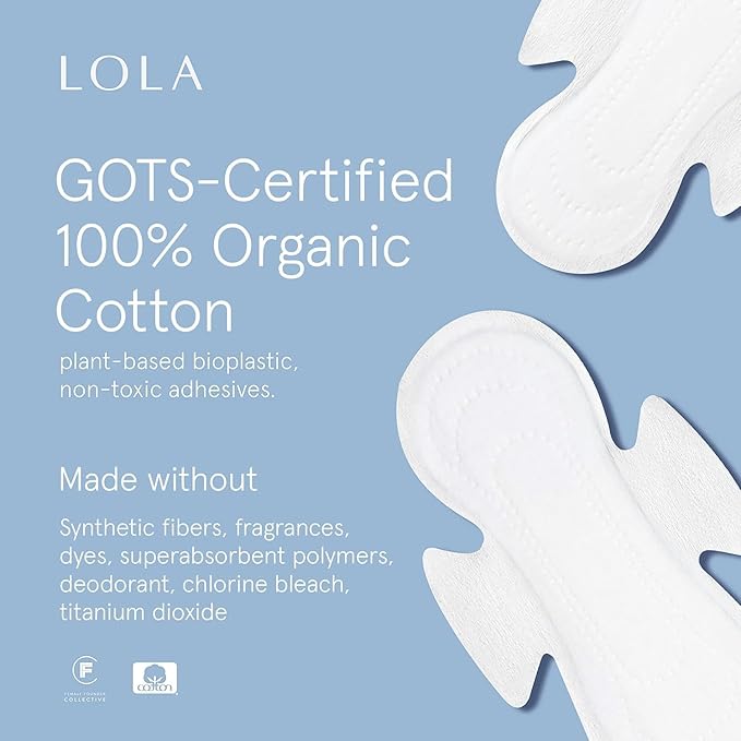 LOLA Organic Cotton Pads, Cotton Organic Pads - Image 2