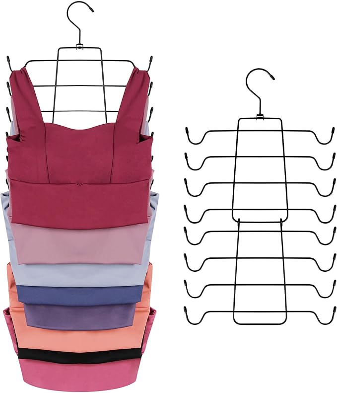 ZEDODIER Tank Top Hanger Space Saving, Bra Hangers by ZEDODIER