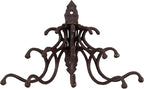 Creative Co-Op Antique Cast Iron Wall Hooks in Rust Finish by CreativeCo-Op