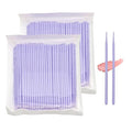 200-Pack Micro Cotton Swabs for Eyelash Extensions | 2mm Cotton Tip Applicators by Ksvsonrvi