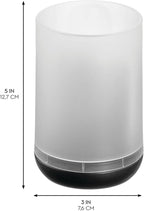iDesign Toothbrush Holder with 3 Divided Sections - Image 2