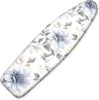 Floral Ironing Board Cover, Standard Size Cotton Iron Board Covers by BVBOX