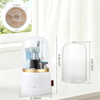 Toothbrush Holders for Bathrooms, Rotating 5-Slot - Image 2