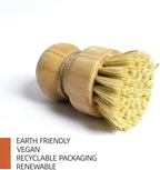 Bamboo Pot & Pan Cleaning Brush Set - Image 5