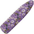 Purple Flower Ironing Board Cover and Pad Cover by Oamsistay